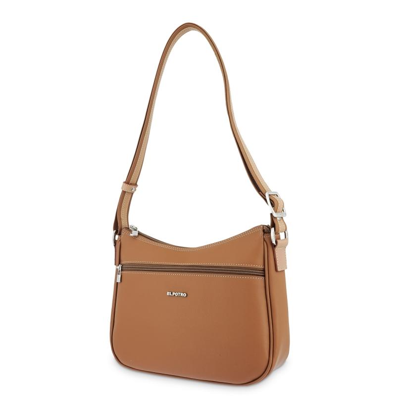 El potro Bolso bandolera góndola mujer color cuero -Angula Rebajas online