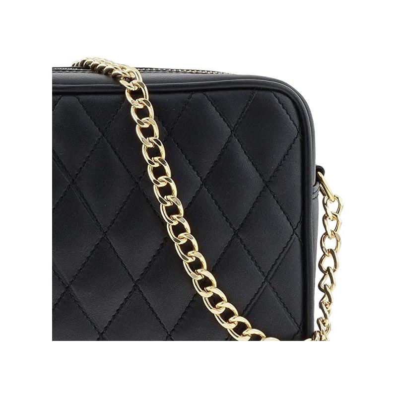 El potro Bolso Bandolera mujer en piel vacuno color negro - Piel vacuno Envío gratis