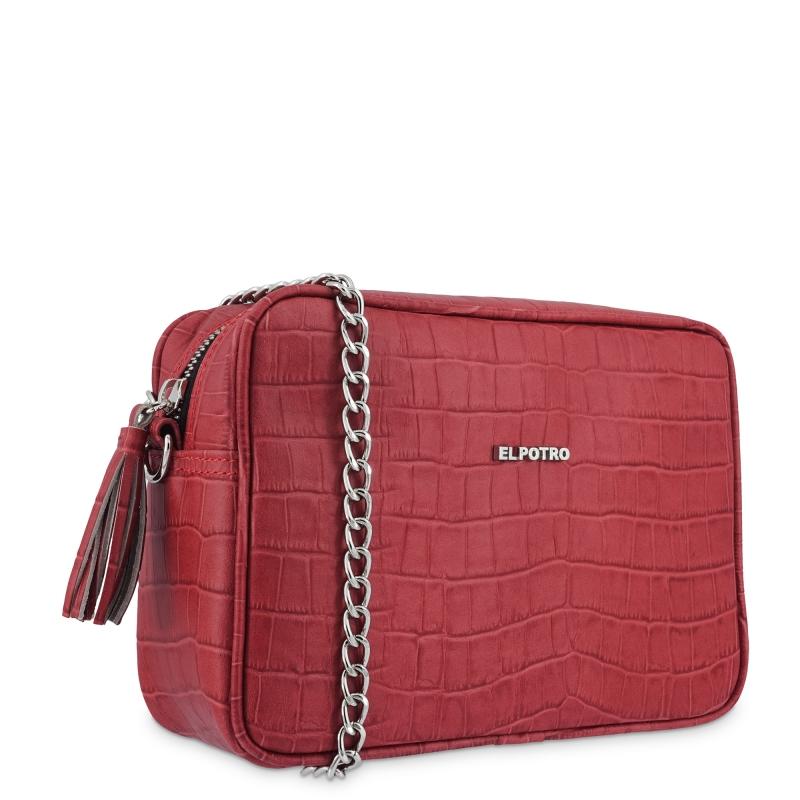 El potro BOLSO BANDOLERA ROJO EL POTRO Precio de fábrica