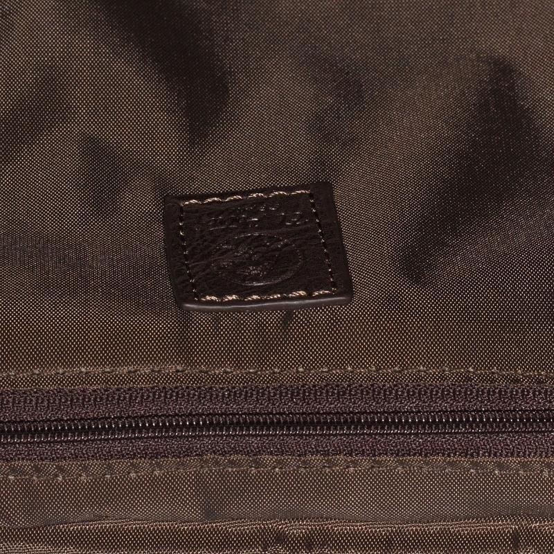 El potro Carpeta hombre en lona color marrón - Berlín En oferta