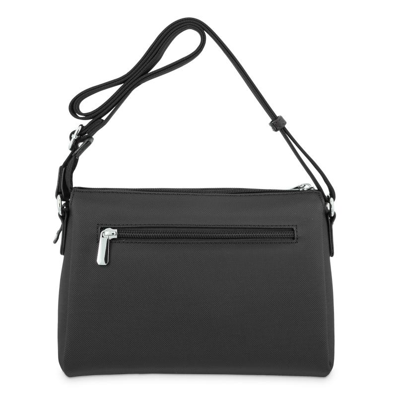 El potro Bolso bandolera departamento color negro niza-El Potro Descuento por venta flash