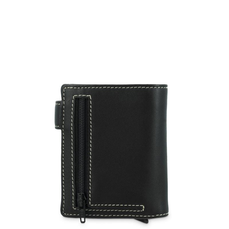 El potro Tarjetero protector en piel vacuno color negro Urban-E L P O T R O Devoluciones gratuitas