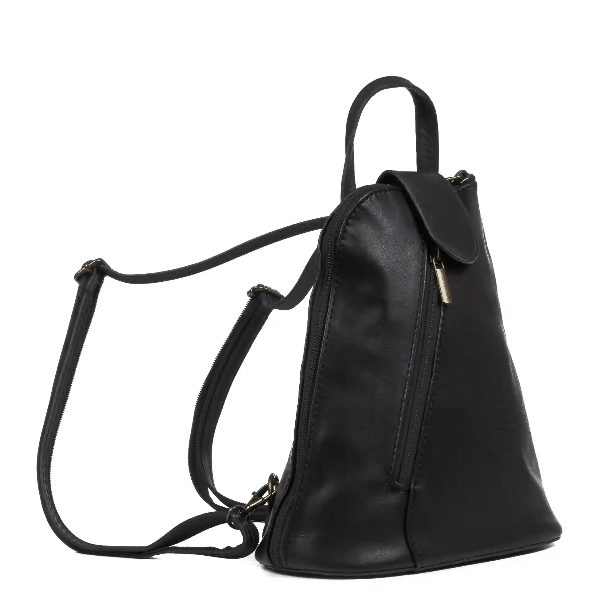 Firenze artegiani Carlotta Bolso mochila Mujer.Piel auténtica Sauvage Tienda