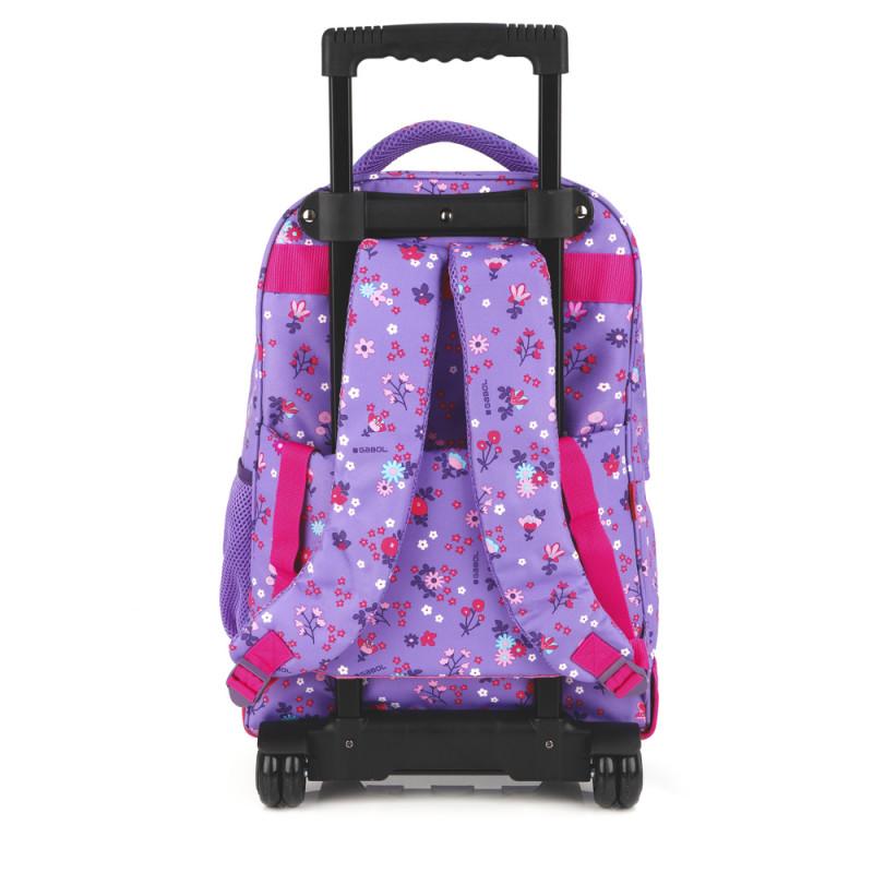 Gabol Mochila con ruedas VIOLET Ahorra y exporta