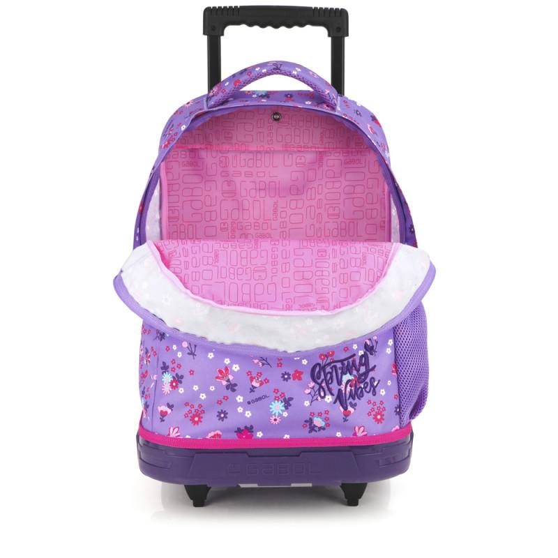 Gabol Mochila con ruedas VIOLET Ahorra y exporta