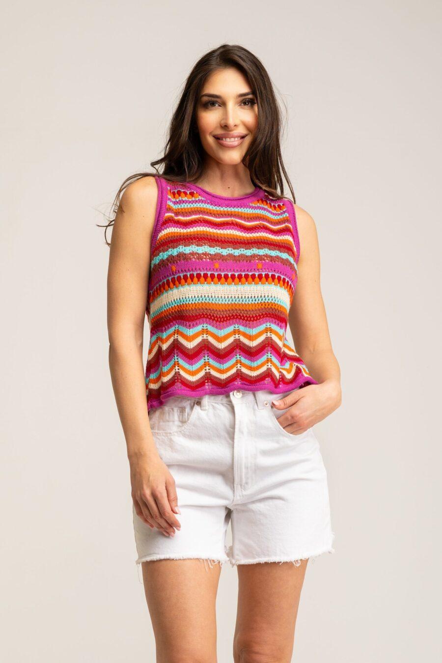 peace&love by calao JERSEY RAYAS CROCHET Envío internacional gratuito