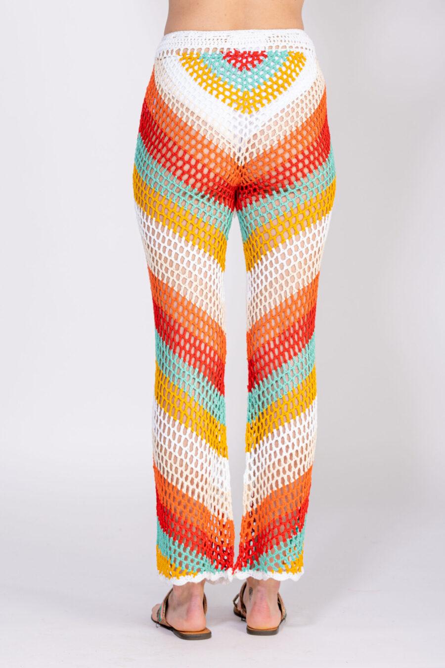 peace&love by calao PANTALON LARGO CROCHET Descuentos del mes