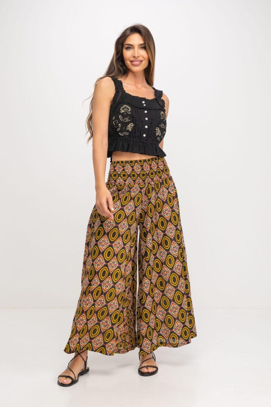 peace&love by calao TOP CROPPED DE TEJIDO ALGODON 2025