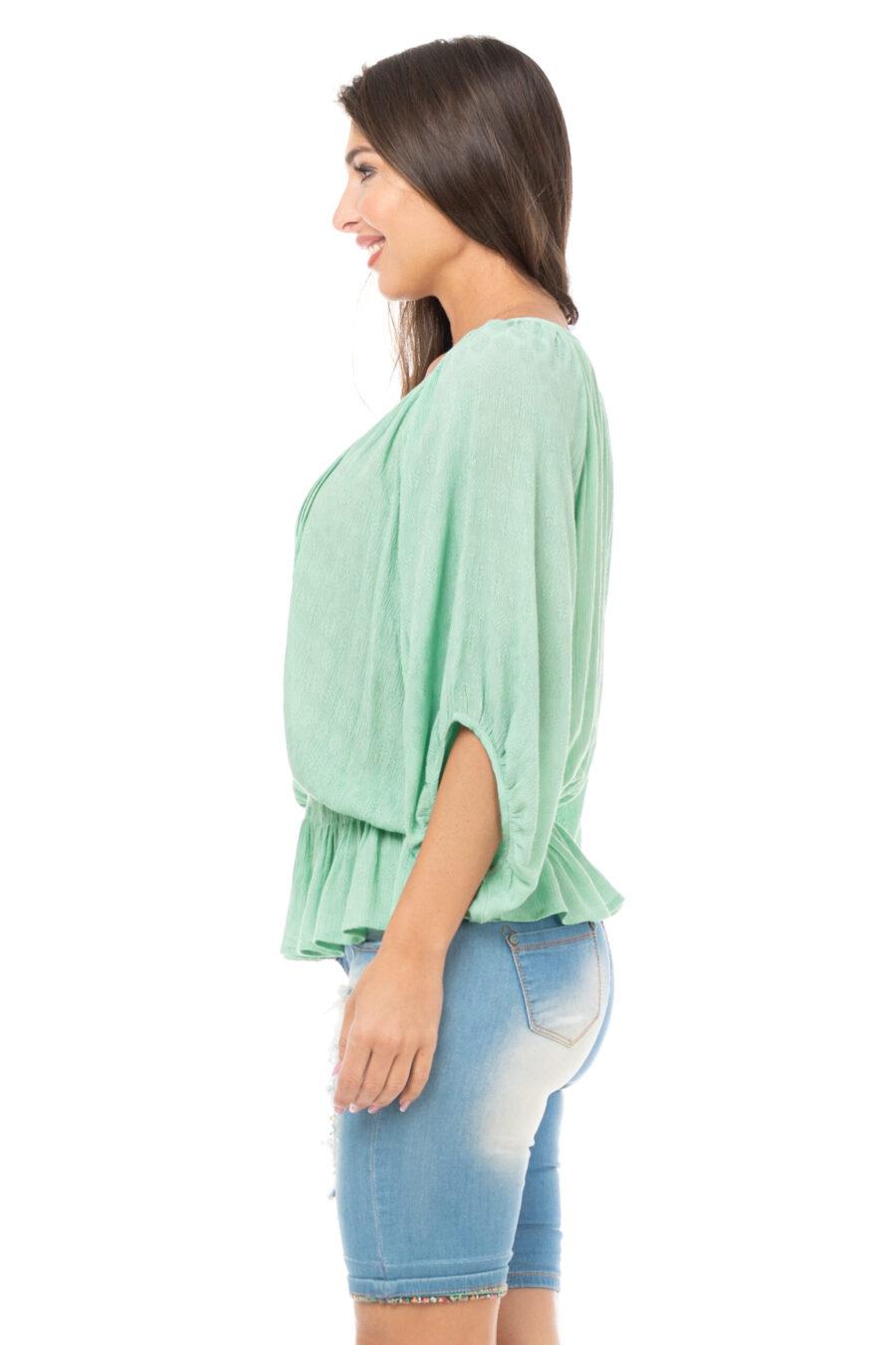peace&love by calao BLUSA LISA BORDADA En línea