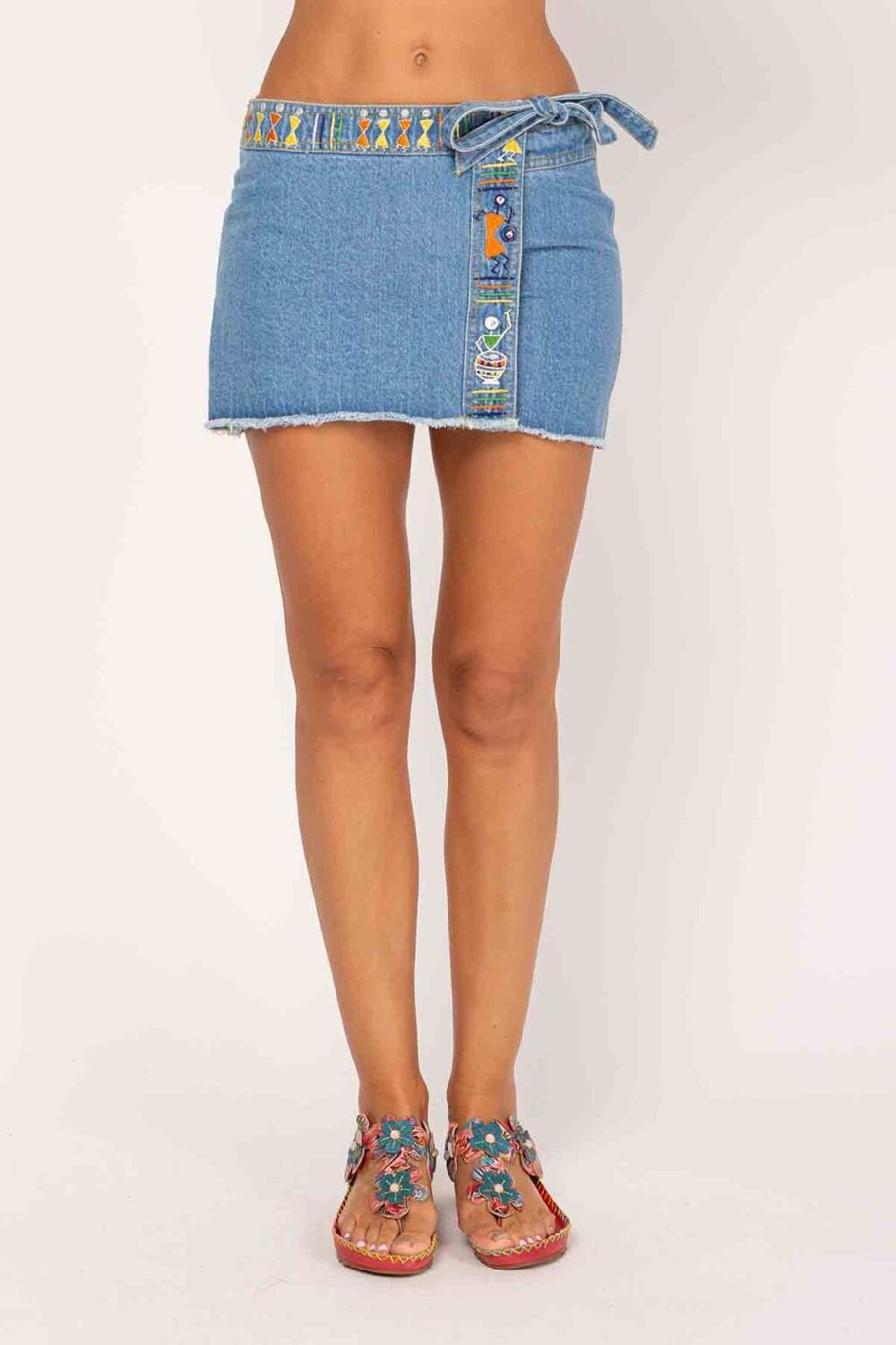 peace&love by calao FALDA PANTALON JEAN Tienda