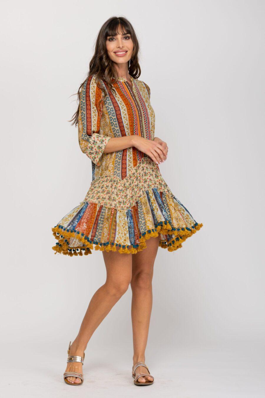 peace&love by calao VESTIDO DE ESTAMPADO PATCHWORK Últimos 3 días