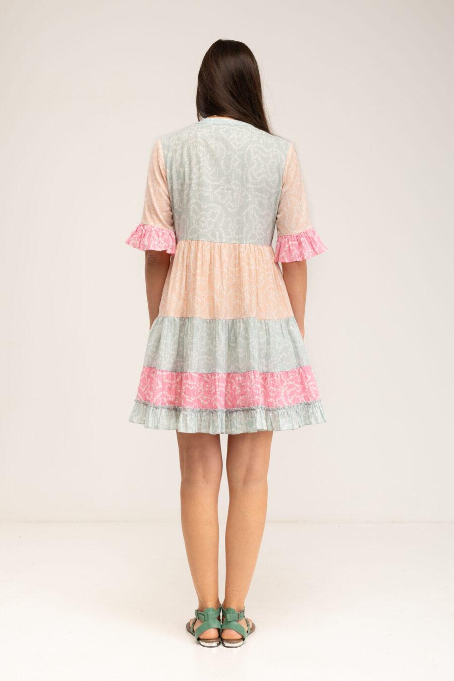 peace&love by calao VESTIDO CORTO ESTAMPADO BOHO LOOK COMPRAR AHORA