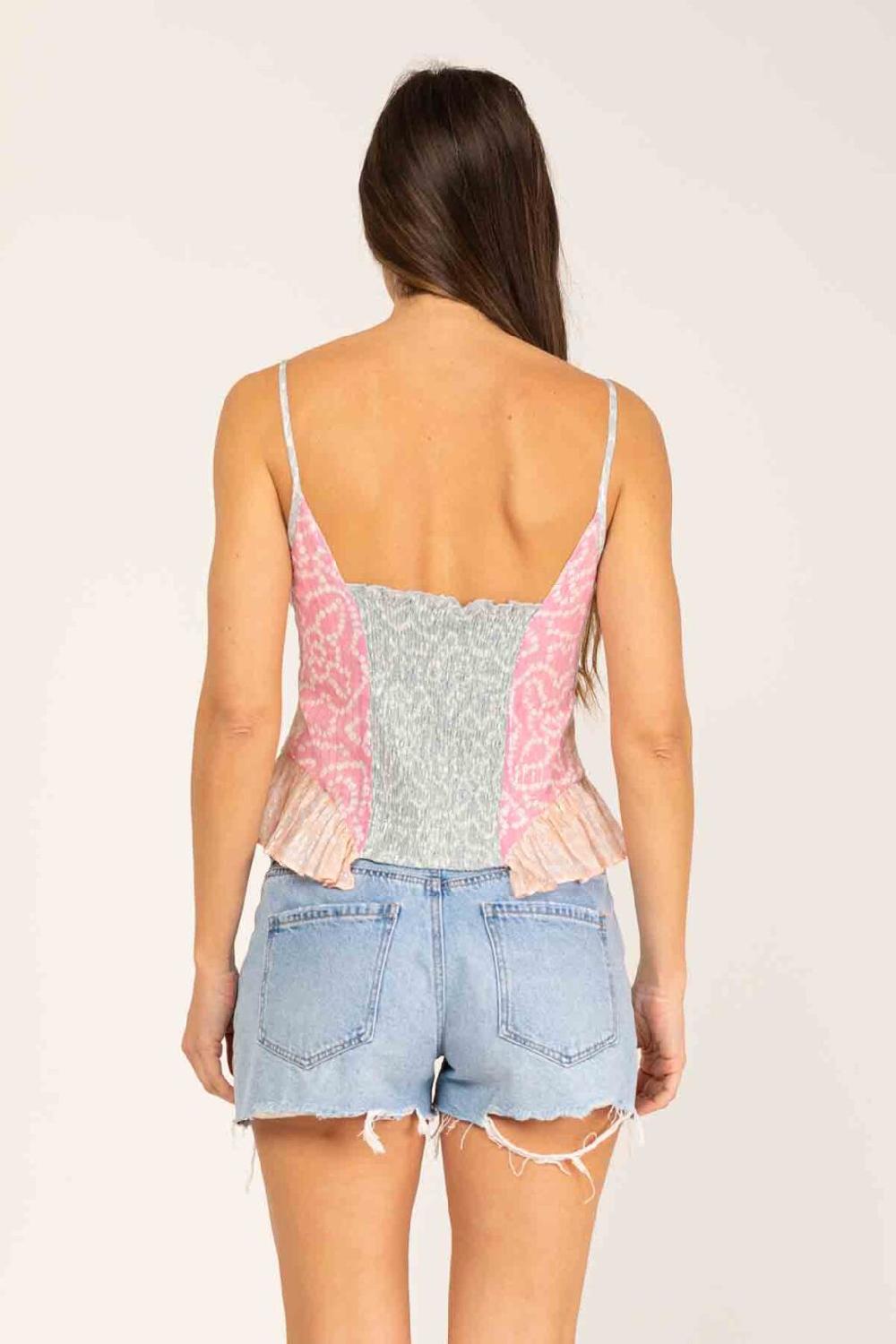 peace&love by calao TOP ESTAMPADO CON MEZCLA DE COLORES Solo queda un día