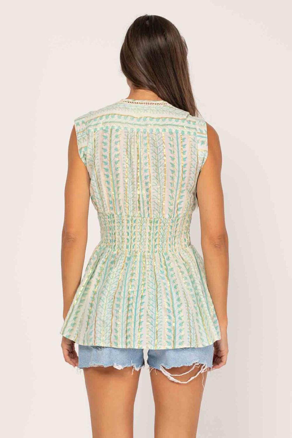 peace&love by calao BLUSA CORTA CUELLO V Superdescuento
