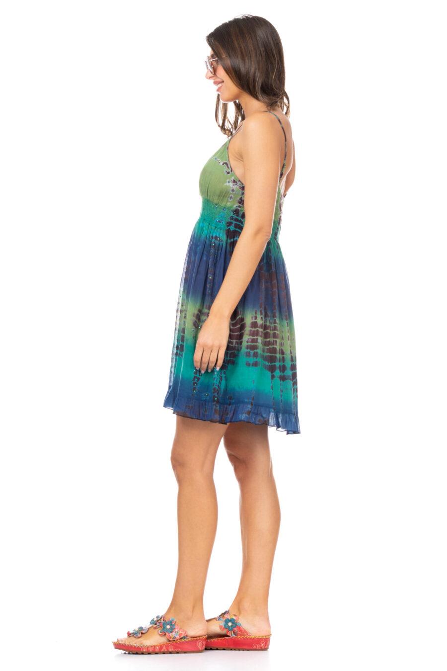 peace&love by calao VESTIDO ESTAMPADO DE TIRANTES Devoluciones gratuitas