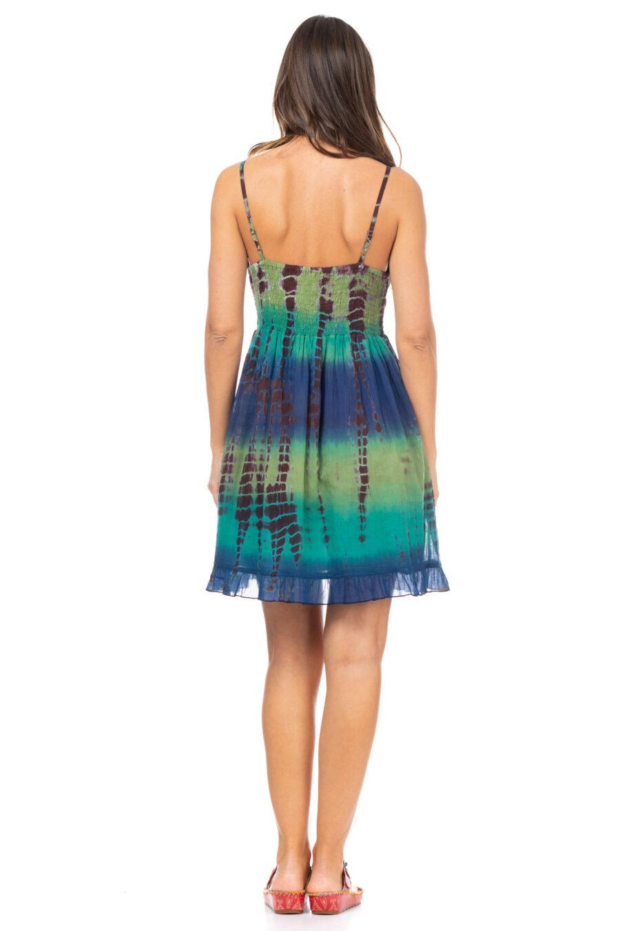 peace&love by calao VESTIDO ESTAMPADO DE TIRANTES Devoluciones gratuitas