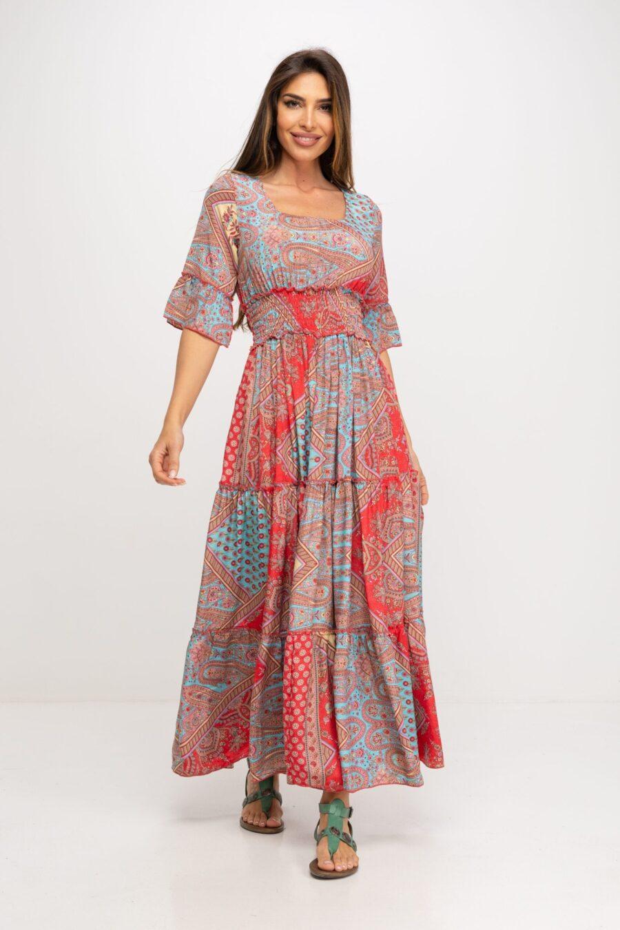 peace&love by calao VESTIDO LARGO ESTAMPADO Ofertas