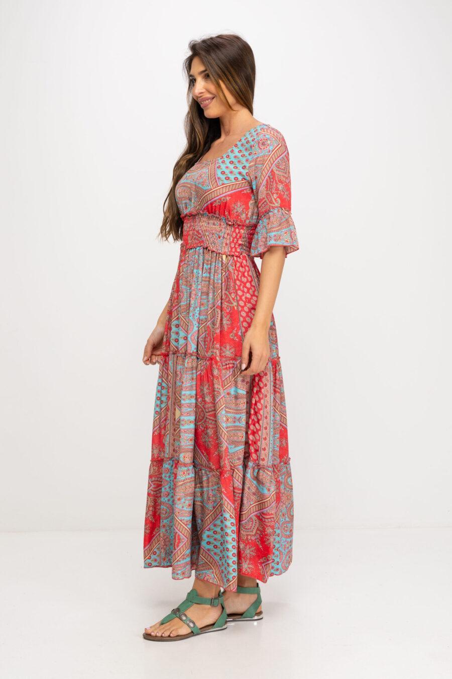 peace&love by calao VESTIDO LARGO ESTAMPADO Ofertas