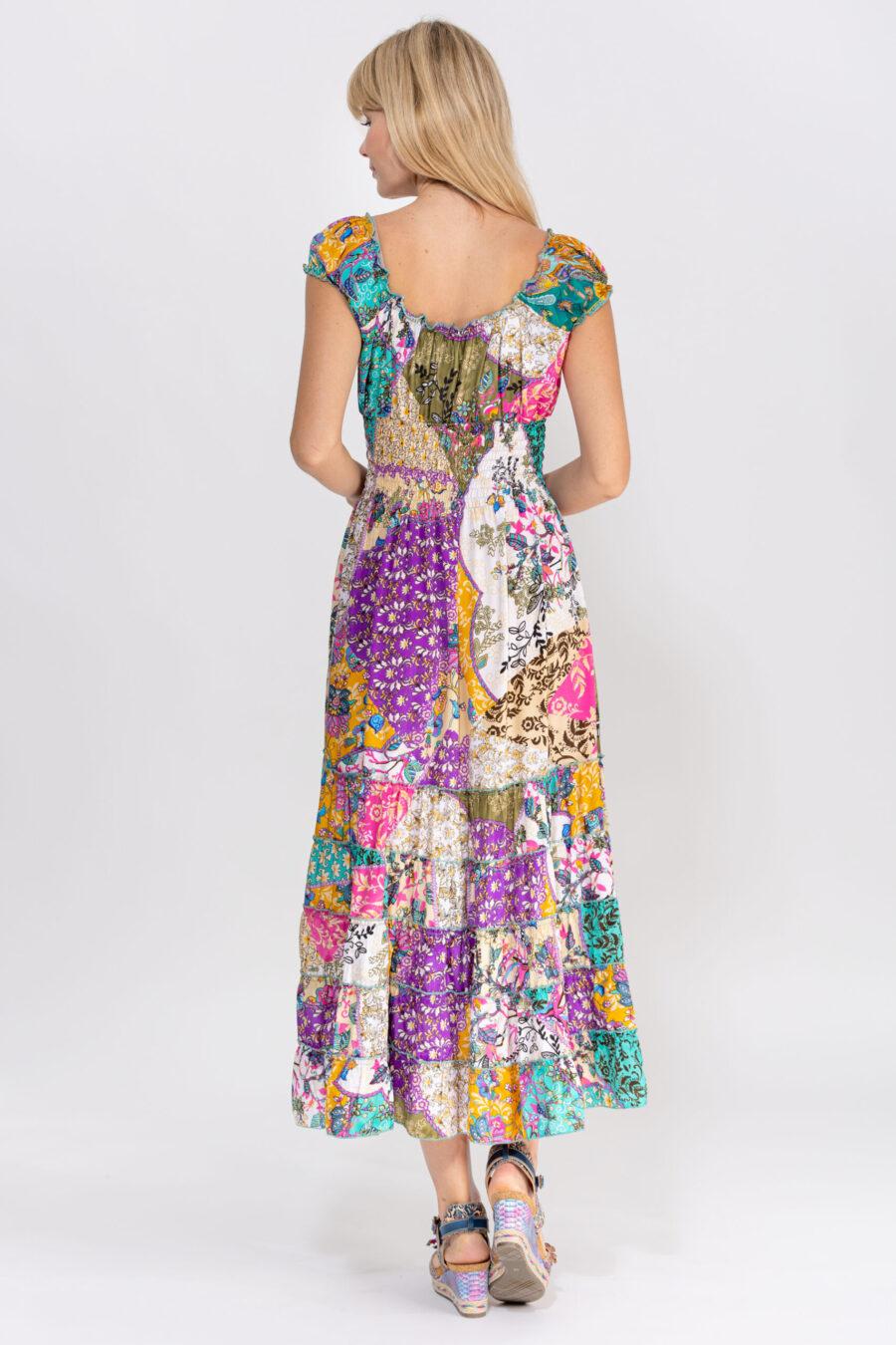 peace&love by calao VESTIDO LARGO ESTAMPADO En oferta