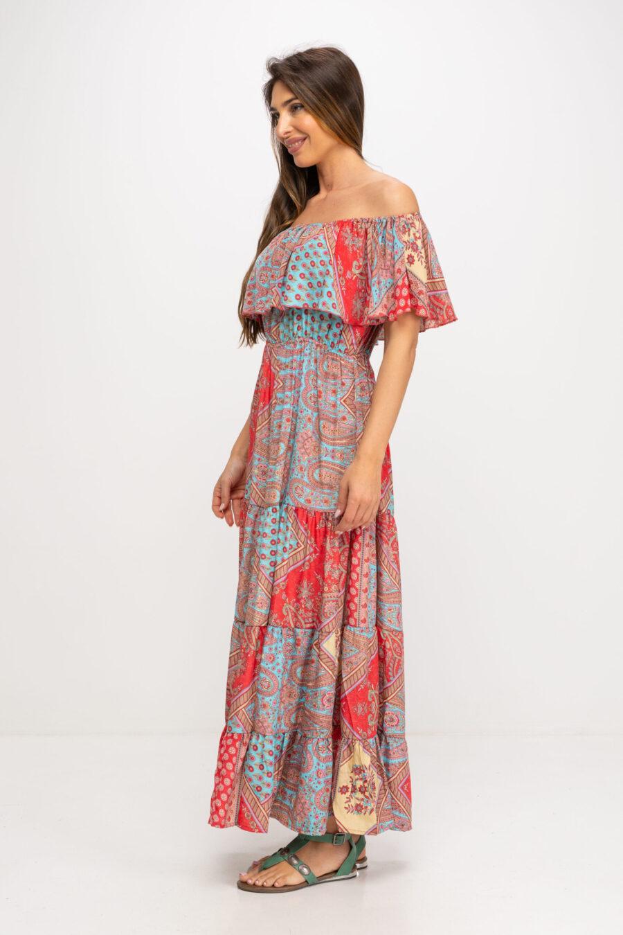 peace&love by calao VESTIDO LARGO ESTAMPADO Tienda