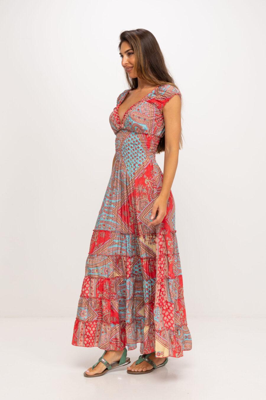 peace&love by calao VESTIDO LARGO ESTAMPADO Tienda