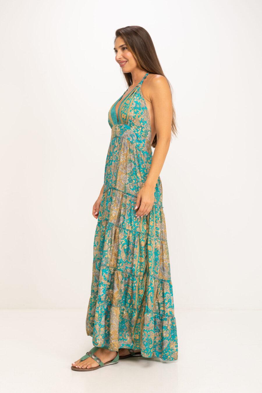 peace&love by calao VESTIDO LARGO ESTAMPADO Mejor oferta