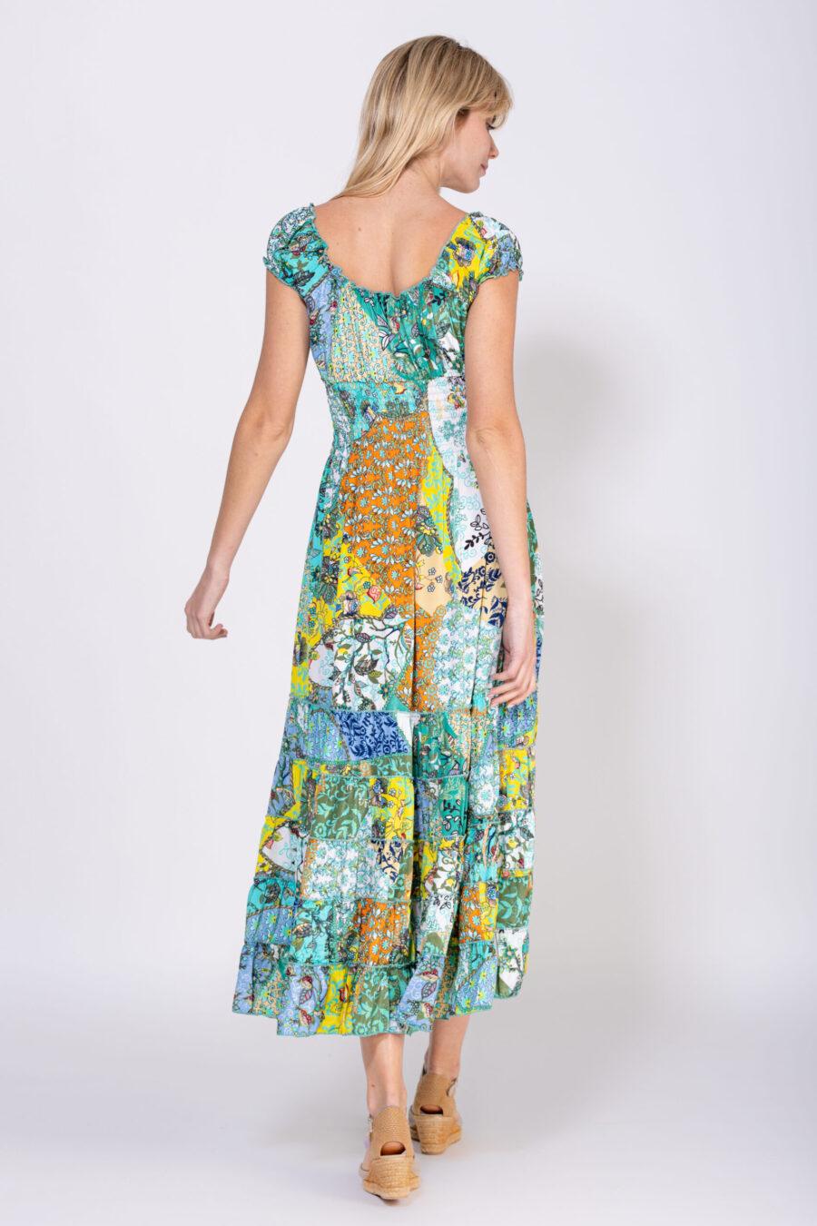 peace&love by calao VESTIDO LARGO ESTAMPADO Rebajas online