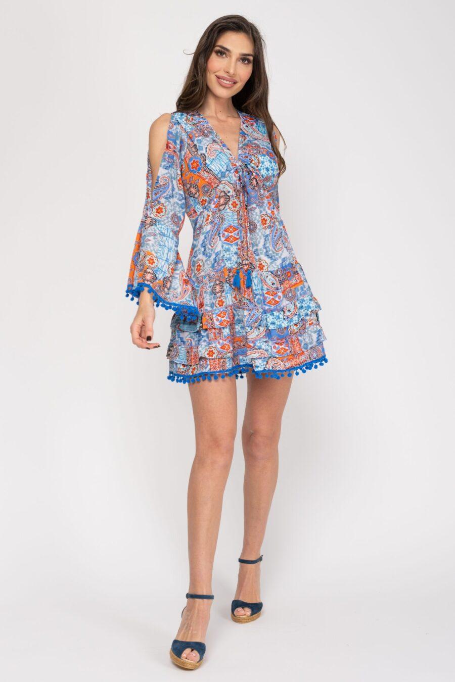 peace&love by calao VESTIDO CORTO ESTAMPADO Envío gratis