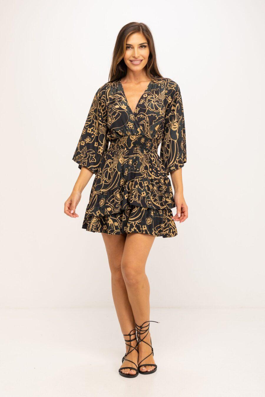 peace&love by calao VESTIDO MINI ESTAMPADO Envío gratis