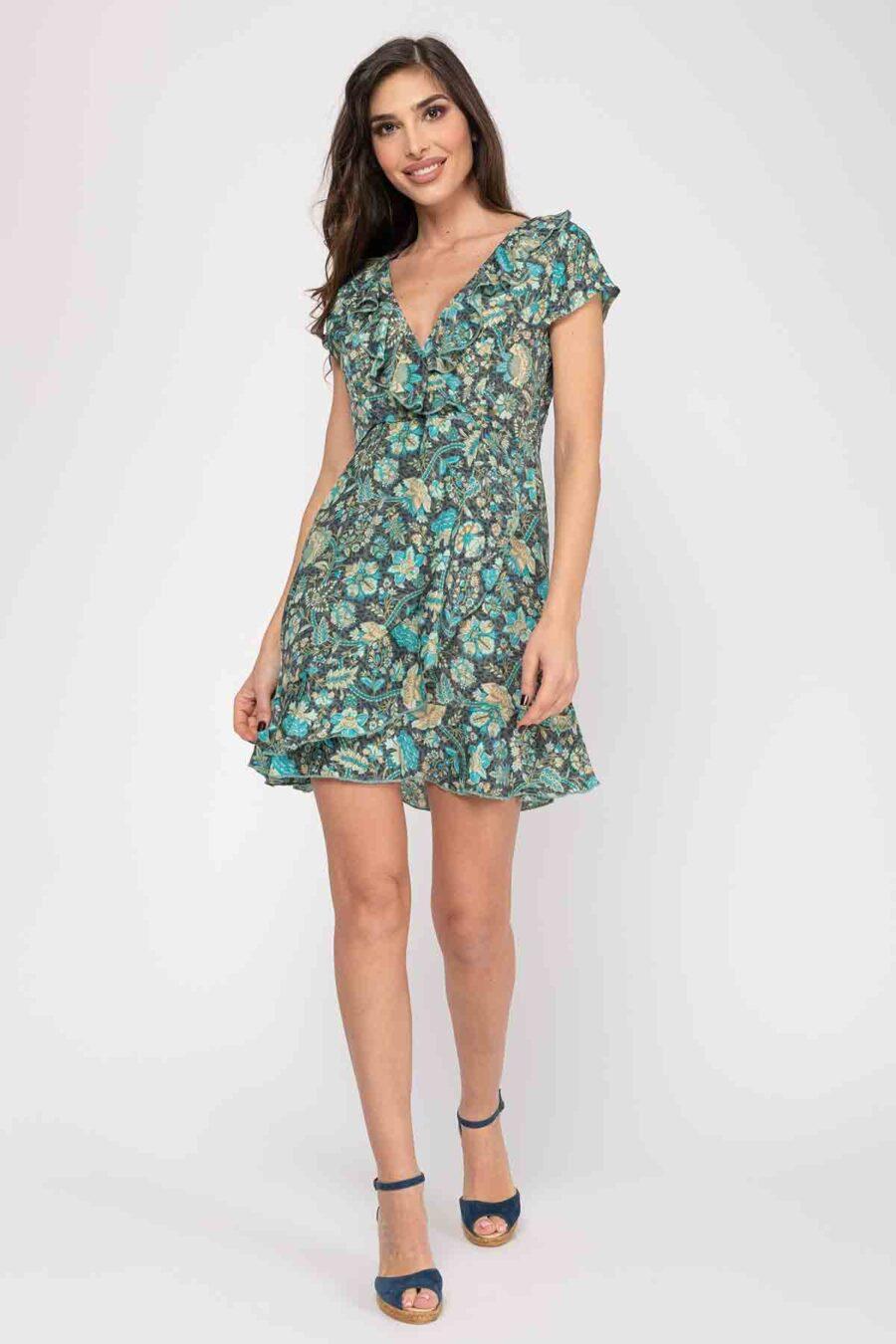 peace&love by calao VESTIDO CORTO ESTAMPADO Promoción por tiempo limitado