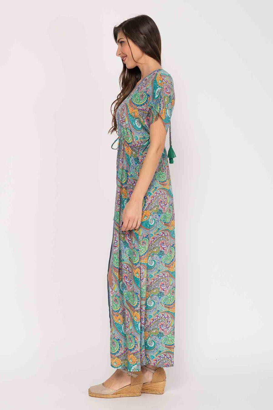 peace&love by calao VESTIDO LARGO ESTAMPADO Grandes descuentos