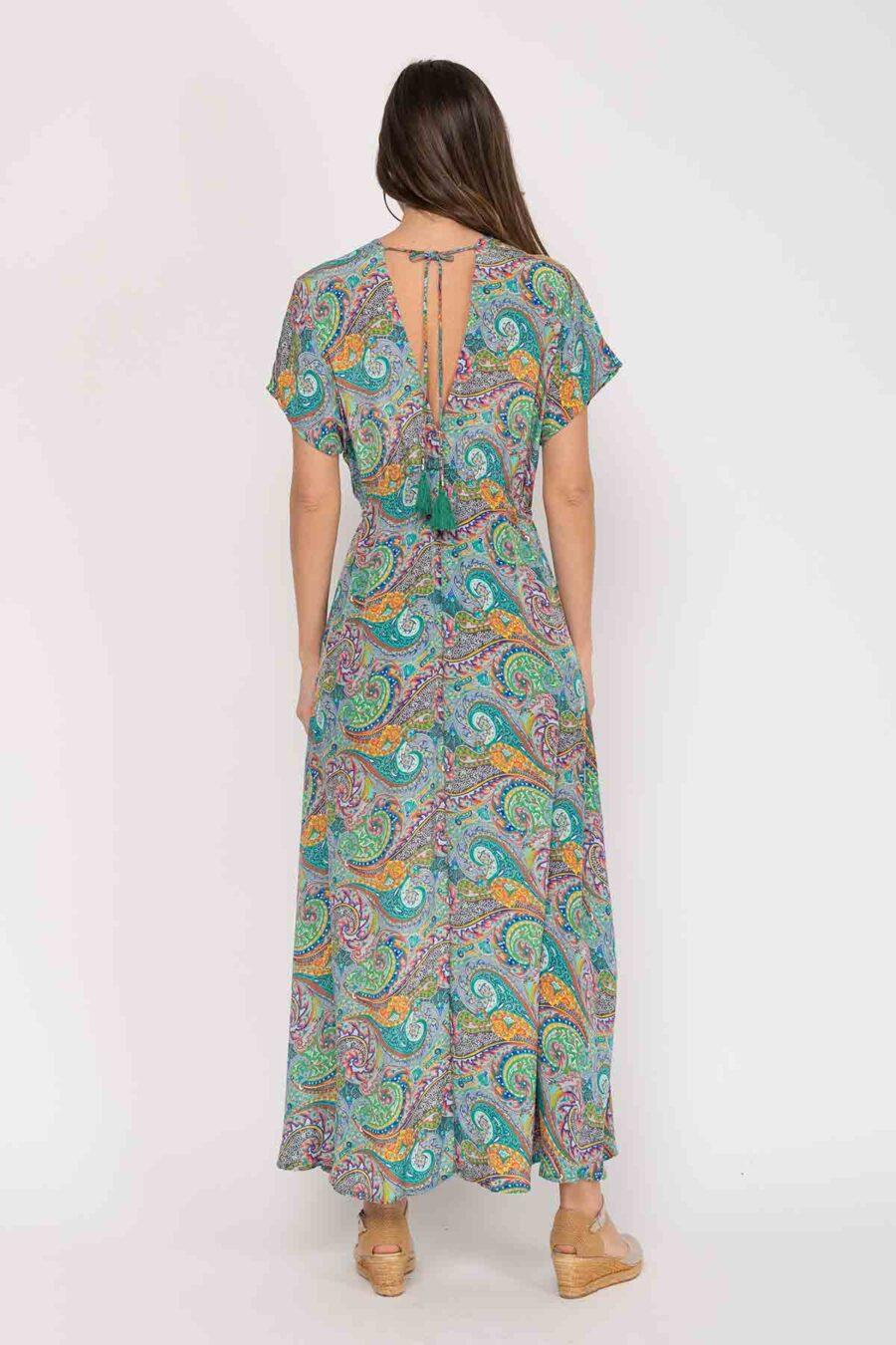 peace&love by calao VESTIDO LARGO ESTAMPADO Grandes descuentos