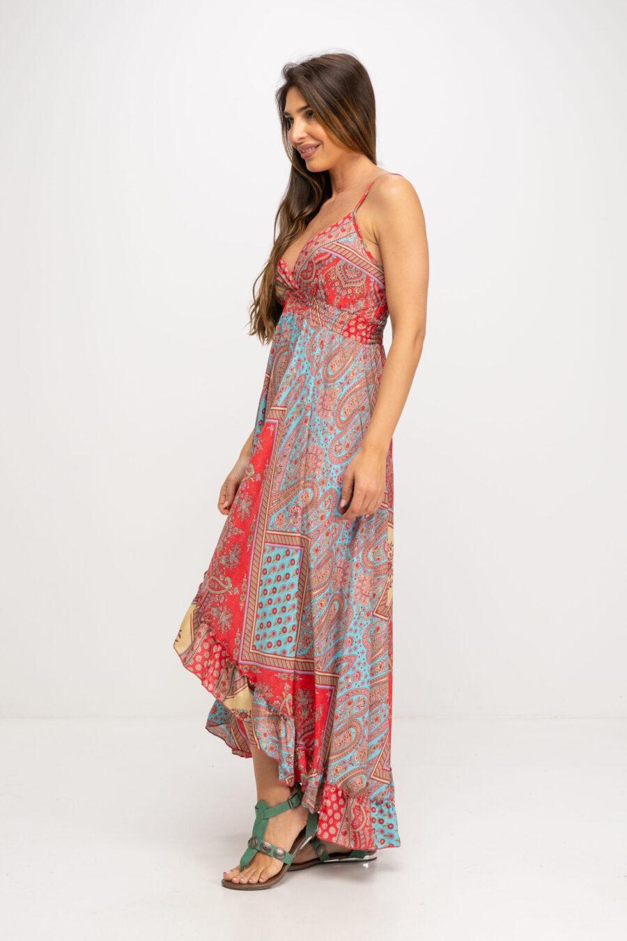 peace&love by calao VESTIDO LARGO ESTAMPADO Tienda de fábrica