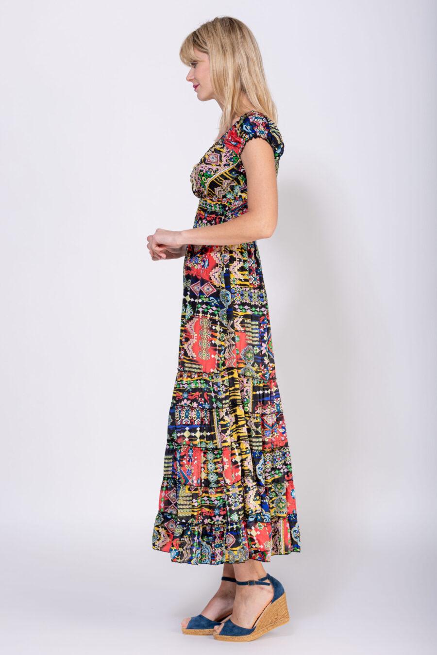 peace&love by calao VESTIDO LARGO ESTAMPADO Limitado a 3 días