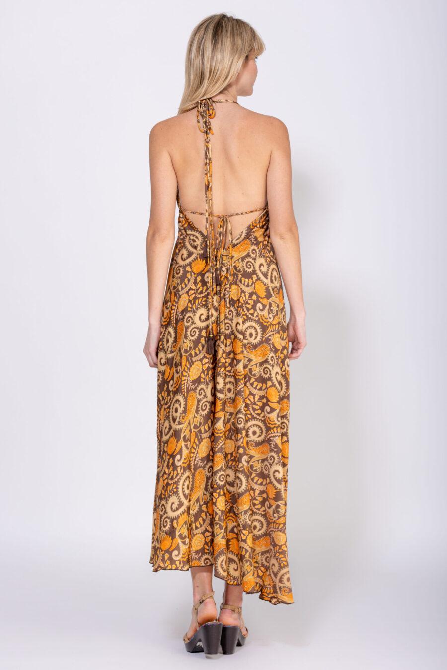 peace&love by calao VESTIDO CORTO CRUZADO ESTAMPADO Precios de Black Friday