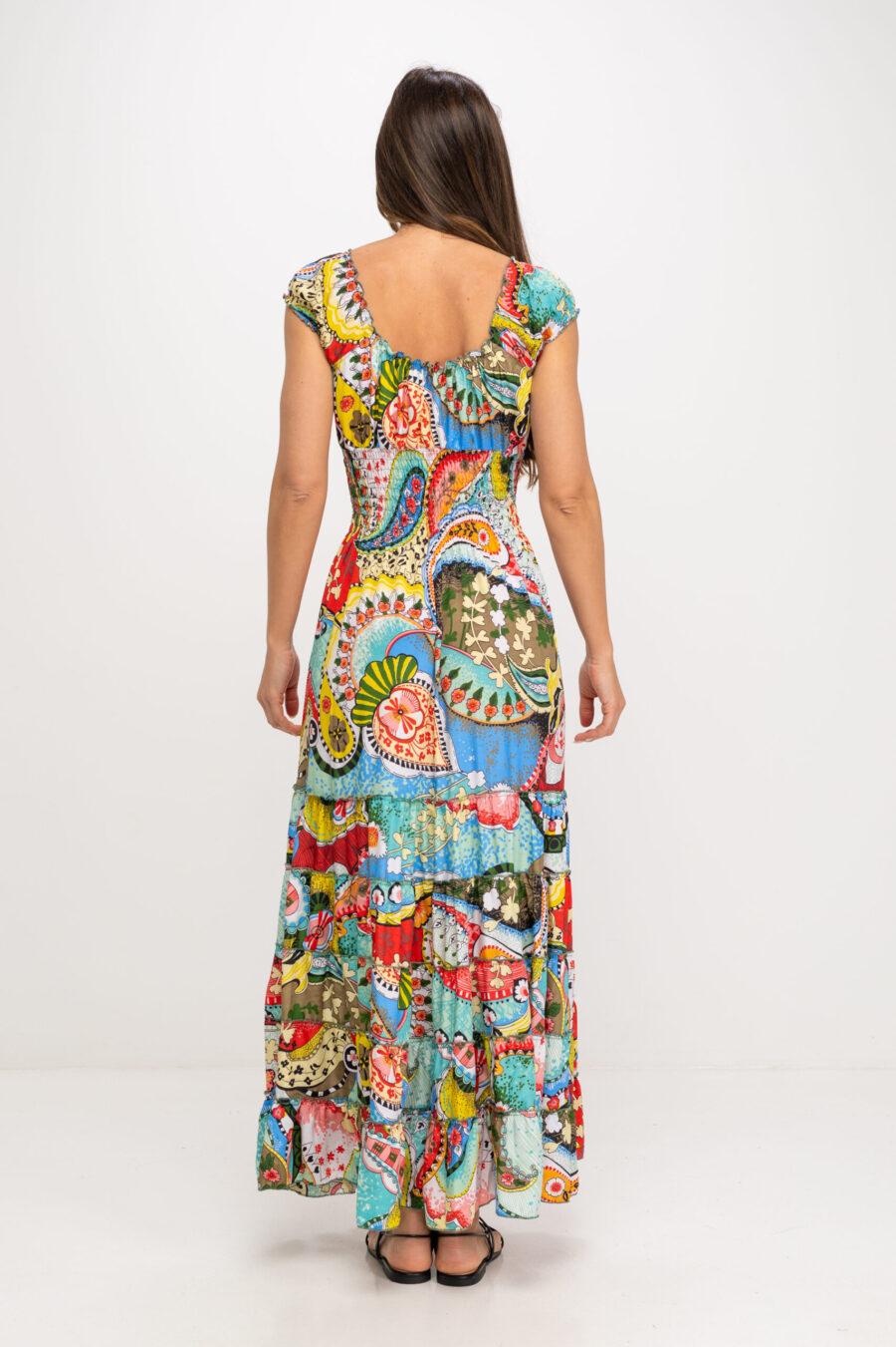 peace&love by calao VESTIDO LARGO ESTAMPADO Descuentos del mes