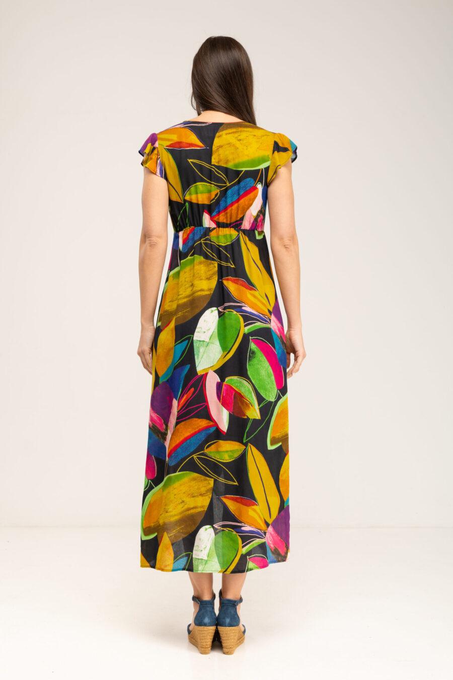peace&love by calao VESTIDO ESTAMPADO CRUZADO Grandes ahorros