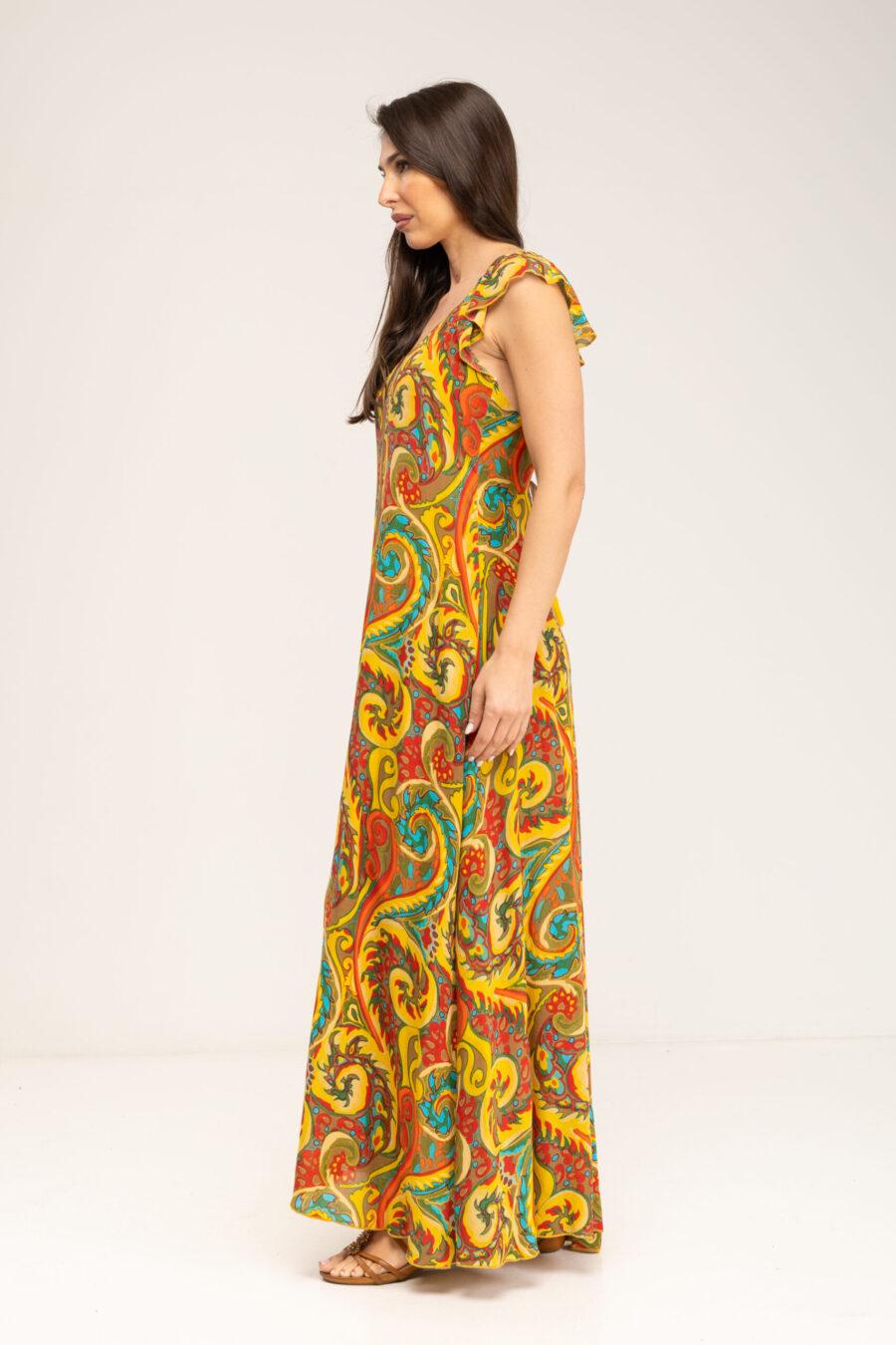 peace&love by calao VESTIDO ESTAMPADO LARGO Rebajas de fin de temporada