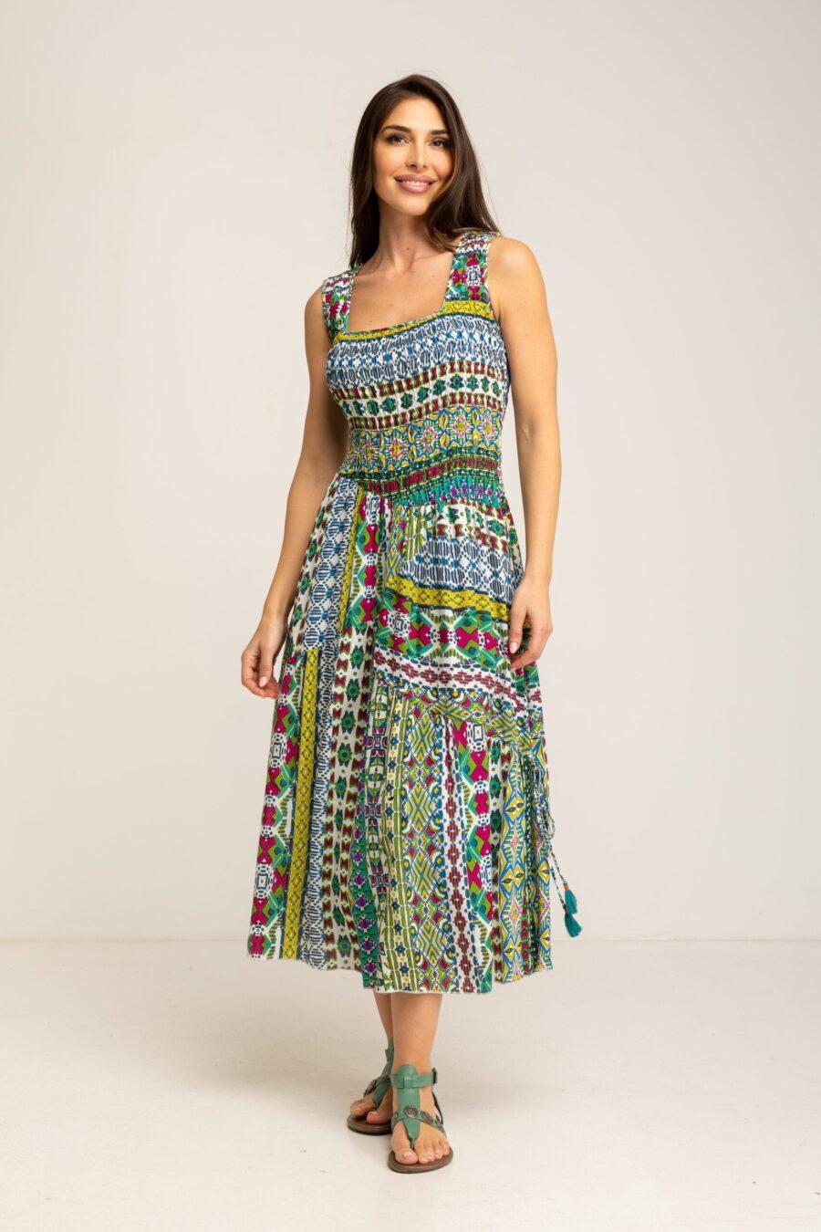 peace&love by calao VESTIDO ESTAMPADO Precio ultrabajo