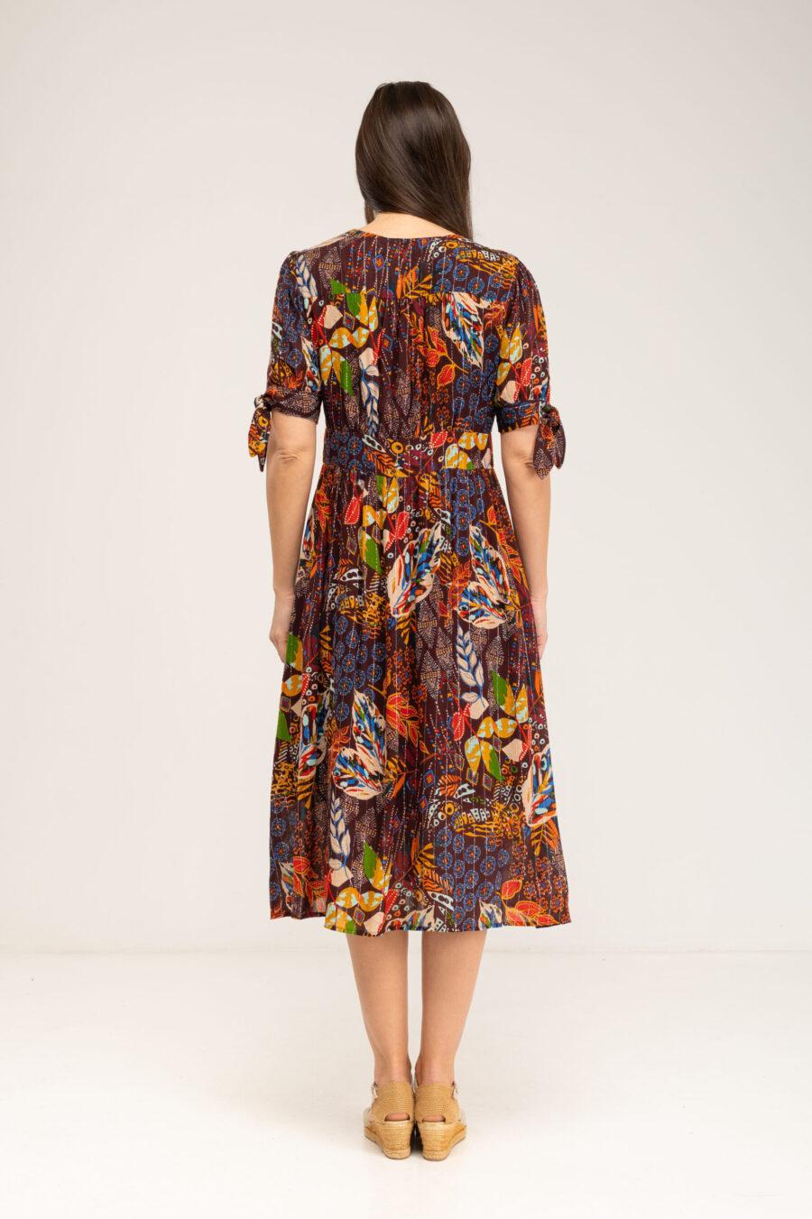 peace&love by calao VESTIDO ESTAMPADO ABOTONADO Devoluciones gratuitas