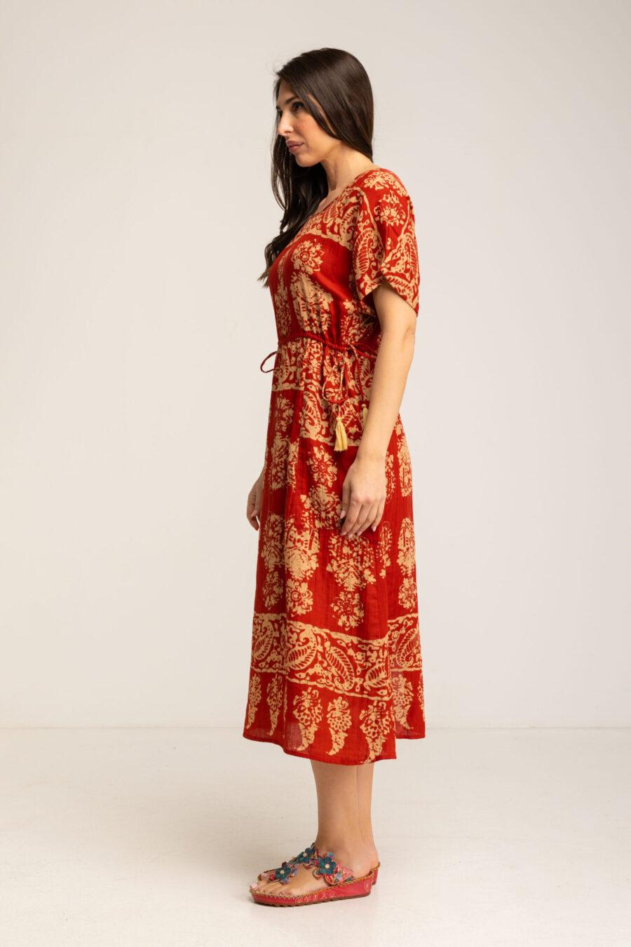 peace&love by calao VESTIDO ESTAMPADO ÉTNICO 2025