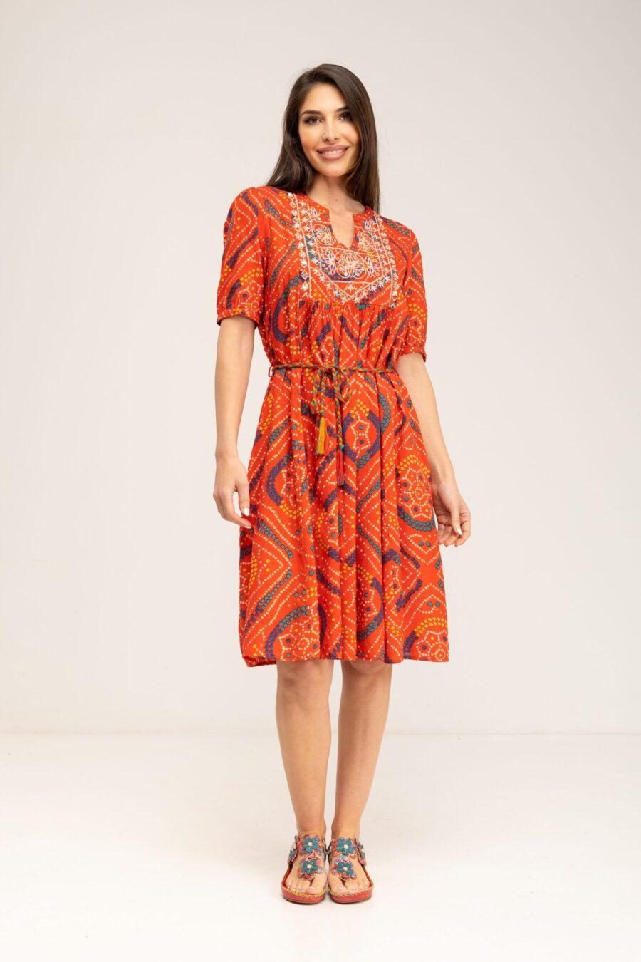 peace&love by calao VESTIDO ESTAMPADO ÉTNICO