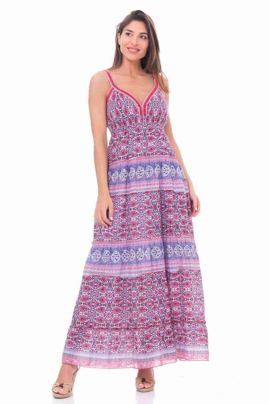 peace&love by calao VESTIDO LARGO ESTAMPADO Rebajas baratas