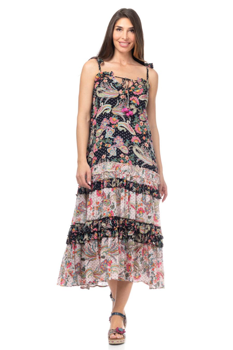 peace&love by calao VESTIDO CON DOS ESTAMPADOS Tienda
