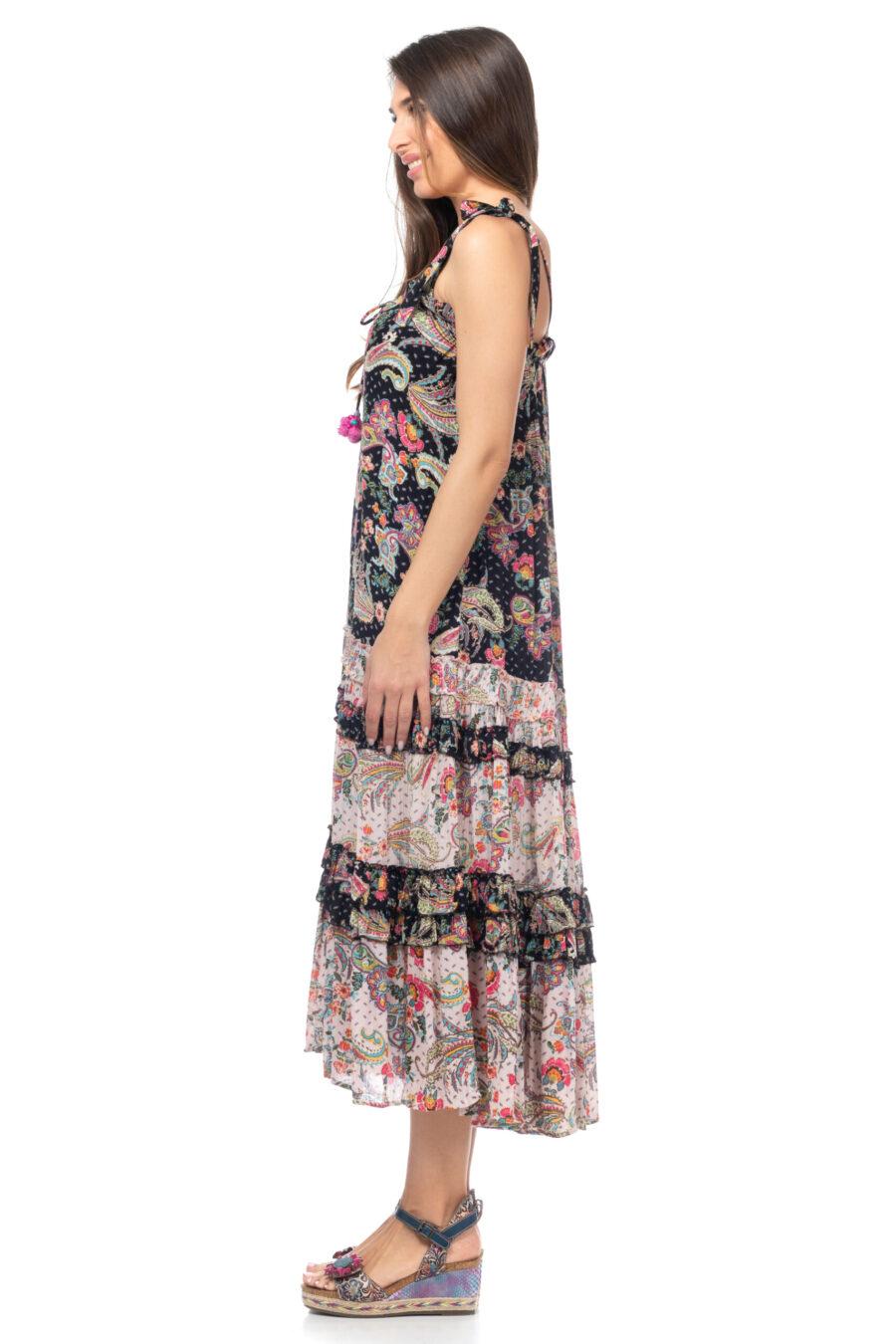 peace&love by calao VESTIDO CON DOS ESTAMPADOS Tienda