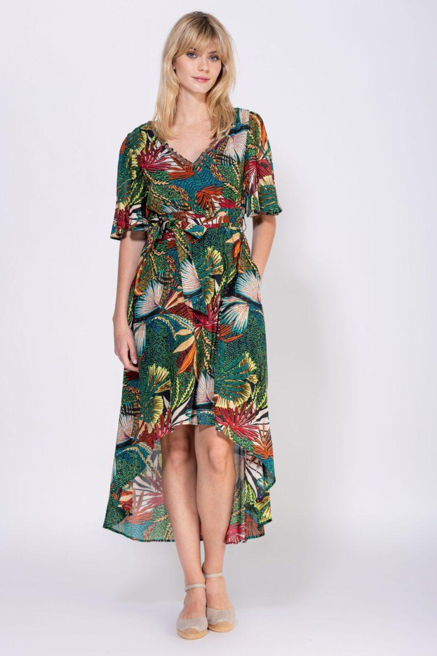 peace&love by calao VESTIDO ESTAMPADO LARGO Tienda