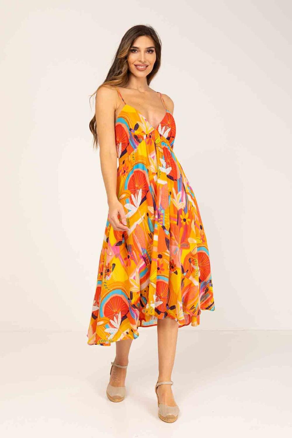 peace&love by calao VESTIDO CON LARGO POR DEBAJO DE RODILLA Rebajas top