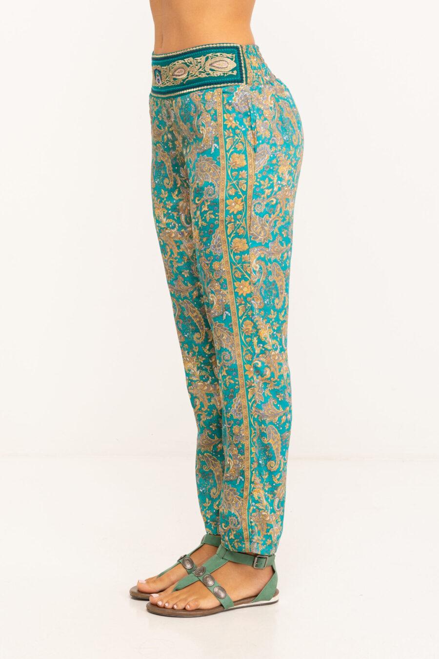 peace&love by calao PANTALON ESTAMPADO LARGO Superdescuento