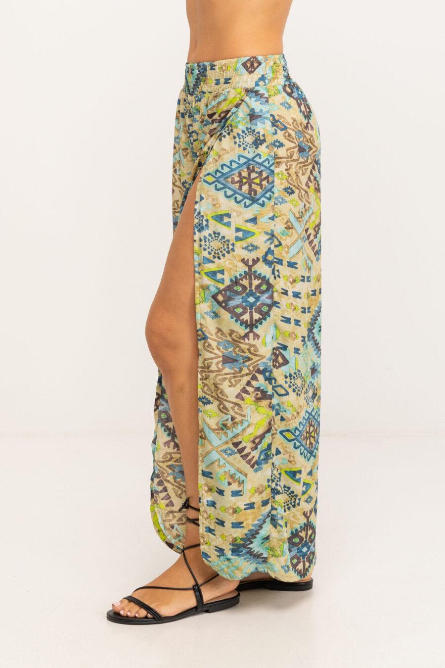 peace&love by calao PANTALON LARGO ESTAMPADO Libre de impuestos