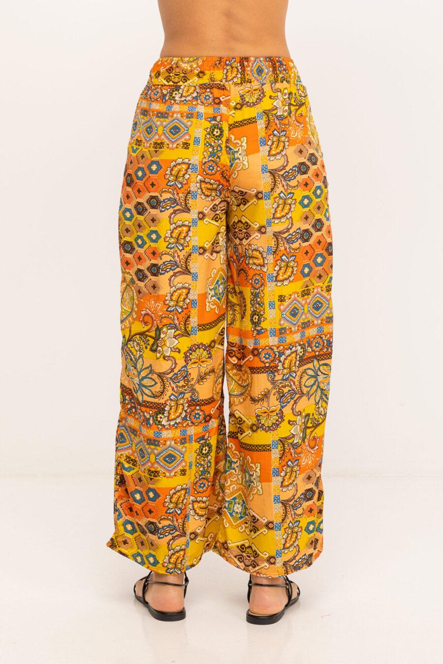 peace&love by calao PANTALON LARGO ESTAMPADO Descuentos del mes